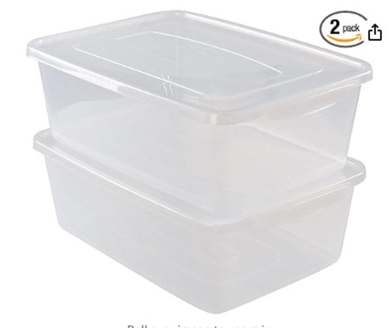 16 Quart Clear Storage Bin with Lid, Shoe Box, and 2 Plastic Latch Boxes